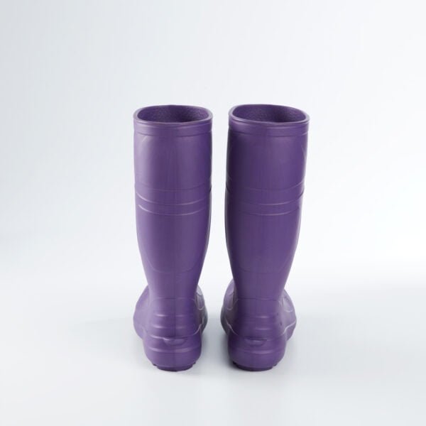 BOTAS KRONE CAÑA ALATA MORADA ATRAS BOTAS KRONE CAÑA ALATA MORADA ATRAS